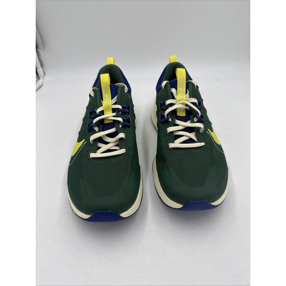 Size 8 - Nike Juniper Trail 2 Next Nature Gorge Green Yellow Strike - Picture 1 of 6